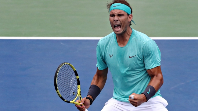 Nadal pasó a octavos en Montreal con trabajada victoria sobre Evans