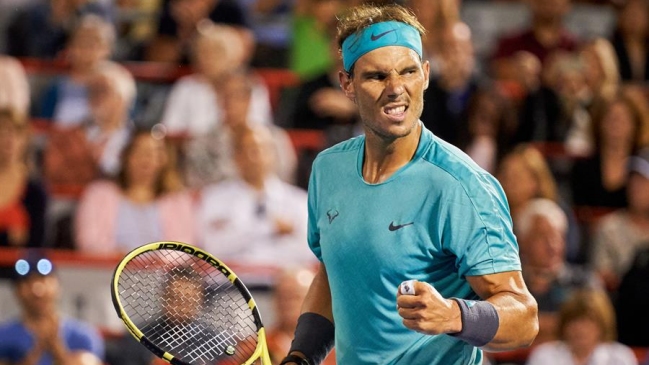 Rafael Nadal dejó en el camino a Fabio Fognini y se metió en semifinales de Montreal