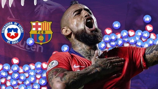 Arturo Vidal por su nuevo récord en redes sociales: Gracias por acompañarme