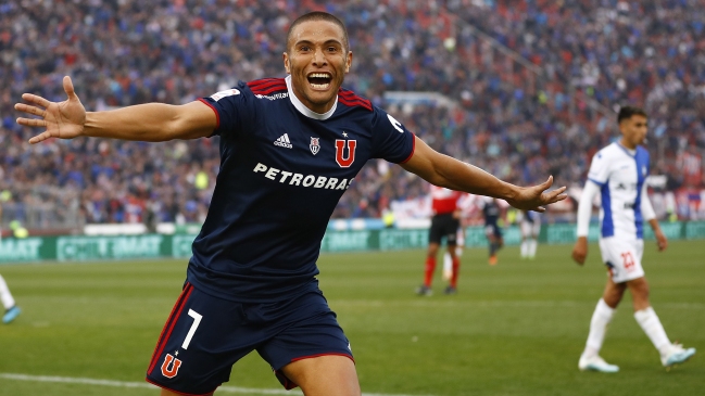 Leandro Benegas permitió desahogo de los hinchas de la U con su gol frente a Antofagasta