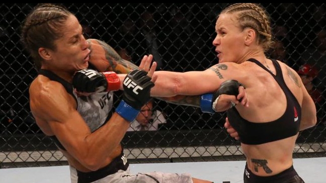 Valentina Shevchenko venció a Liz Carmouche en el UFC Uruguay y retuvo el título de peso mosca