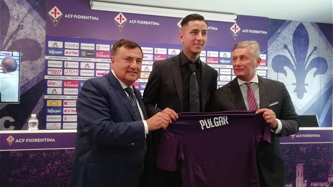 Erick Pulgar hizo su debut en triunfo de Fiorentina sobre Galatasaray