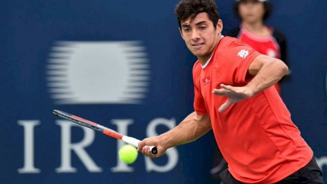 Cristian Garin fue neutralizado por Adrian Mannarino y cayó en primera ronda en Cincinnati