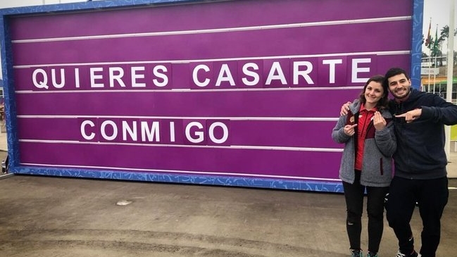 Karateca nacional pidió matrimonio a seleccionada de balonmano en la Villa Panamericana