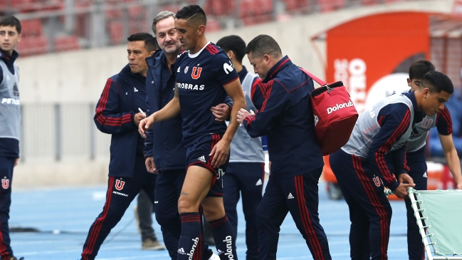 Osvaldo González sufrió un desgarro y quedó descartado para el duelo ante U. La Calera