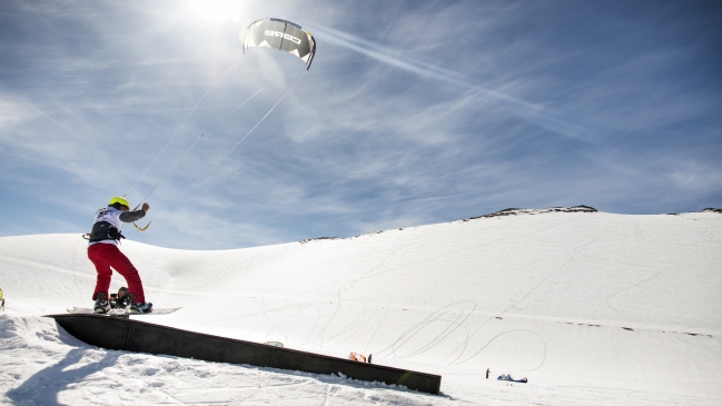 Snowkite Fest vuelve a finales de agosto al centro de esquí Corralco