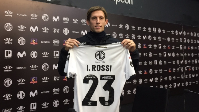 Iván Rossi en su presentación en Colo Colo: Sé que llego al equipo más grande de Chile
