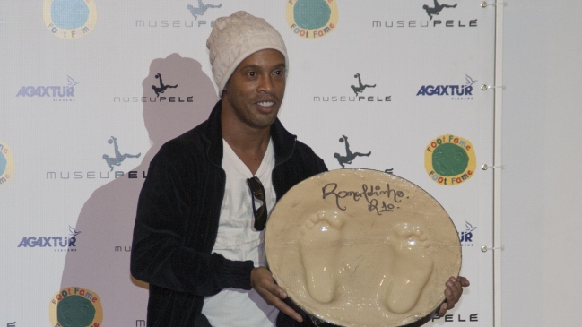 Los detalles de la visita de Ronaldinho a Chile