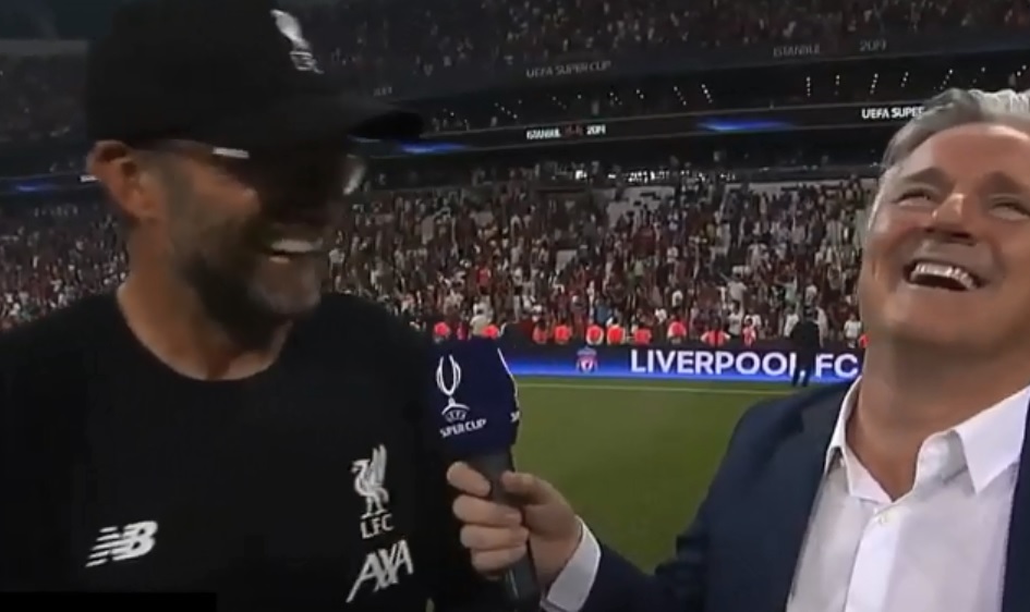 El grito “a lo Rocky” de Jürgen Klopp tras derrotar a Chelsea en la Supercopa de Europa