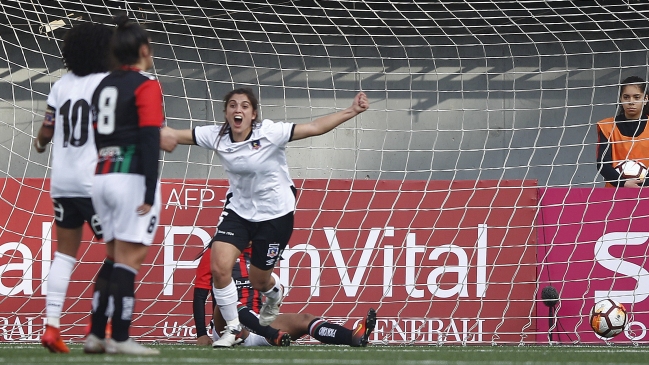 Gisela Pino puso la ventaja sobre Palestino y acercó a Colo Colo a la Libertadores femenina