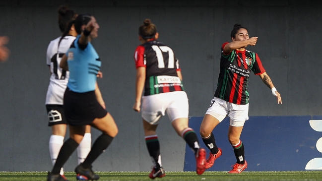 Torrealba sorprendió en el arranque del segundo tiempo y empató para Palestino ante Colo Colo