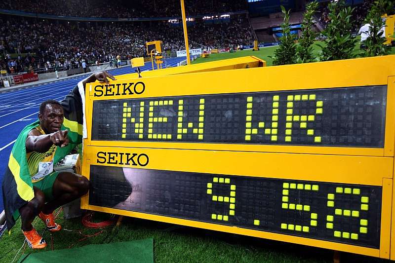 A 10 años del récord mundial de Usain Bolt en los 100 metros planos