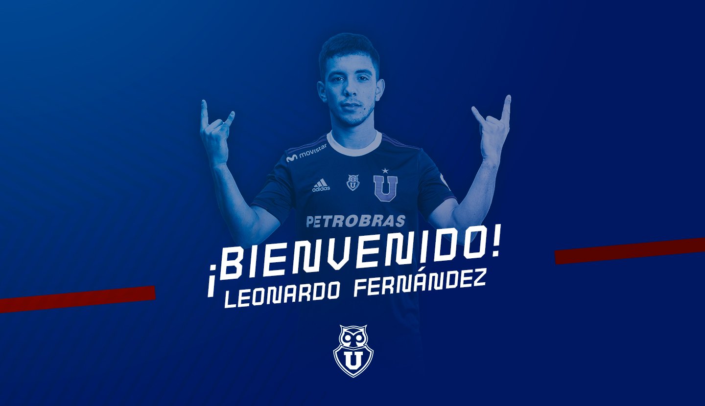 Universidad de Chile oficializó el fichaje del uruguayo Leonardo Fernández