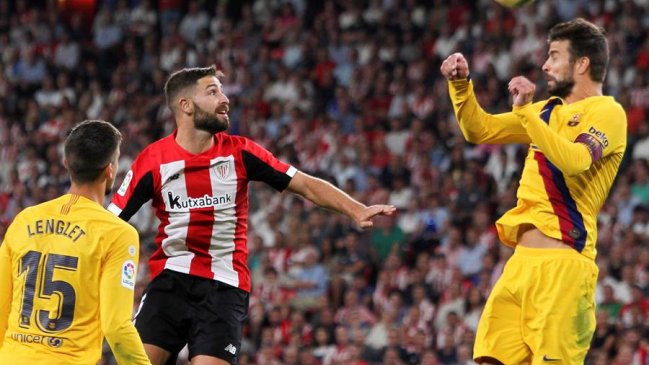 El campeón Barcelona se inclinó ante Athletic de Bilbao en el arranque de la liga española