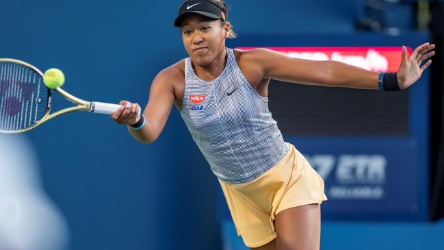 Naomi Osaka se retiró por lesión en los cuartos de final de Cincinnati