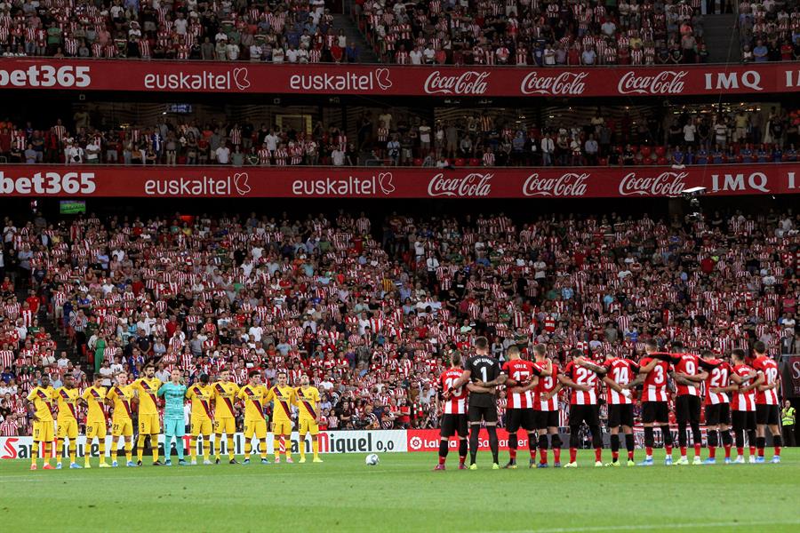 Un golazo de Aduriz dio la victoria a Athletic sobre Barcelona en el partido inaugural