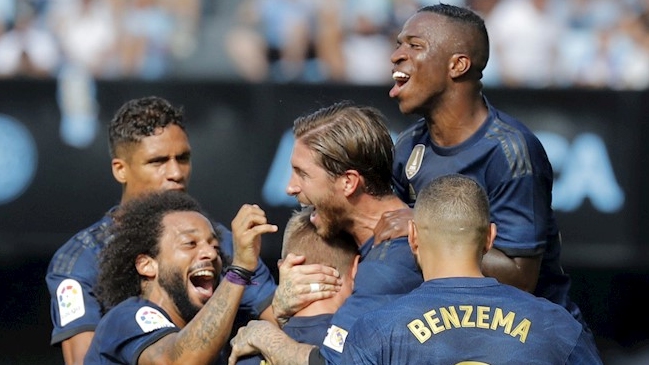 Real Madrid comenzó la nueva temporada de la liga española con victoria sobre Celta de Vigo