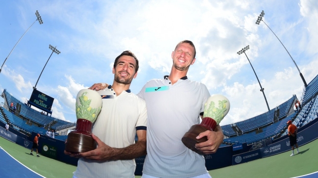 Polasek y Dodig sorprendieron a Cabal y Farah en la final de dobles en Cincinnati