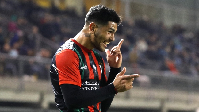 Un encendido Lucas Passerini le dio la victoria a Palestino sobre Audax Italiano