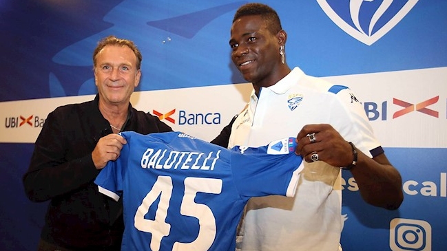 Mario Balotelli en su presentación en Brescia: No tengo nada de miedo a fracasar
