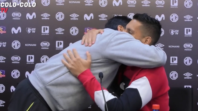 Insaurralde se disculpó con el canchero de Colo Colo: Estuvo de más esa puteada