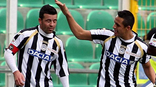 Antonio Di Natale: Inter de Milán es el club correcto para que Alexis relance su carrera