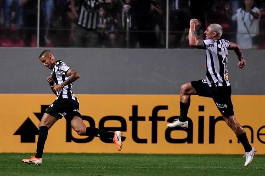 Atlético Minero venció a La Equidad en la ida de los cuartos de final de la Copa Sudamericana