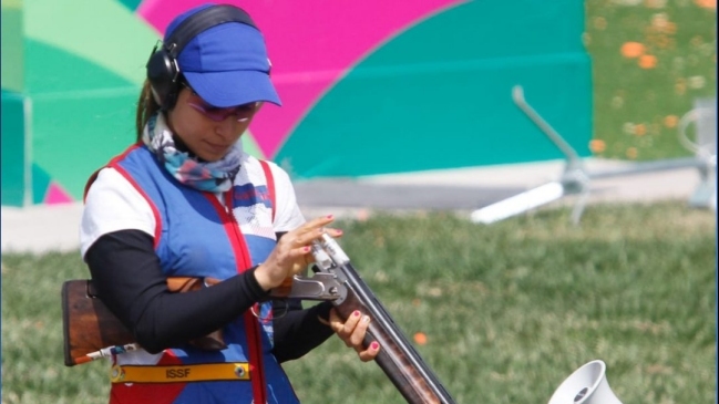 Francisca Crovetto quedó fuera de la final del tiro skeet en Copa del Mundo de Finlandia