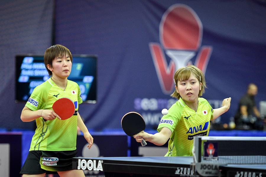 ¡Pura concentración! Las imágenes que deja una nueva fecha del Tour Mundial de tenis de mesa