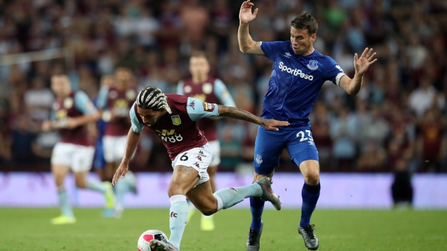 Aston Villa impuso su localía ante Everton en el inicio de la segunda fecha de la Premier League