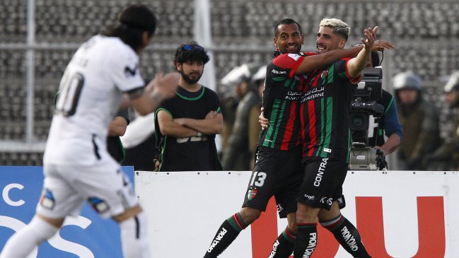 Palestino tomó ventaja frente a Colo Colo con una anotación de Federico Castro