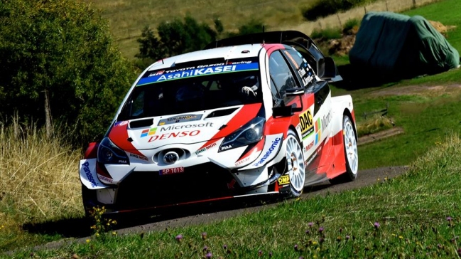 Ott Tänak se mantuvo al frente del Rally de Alemania