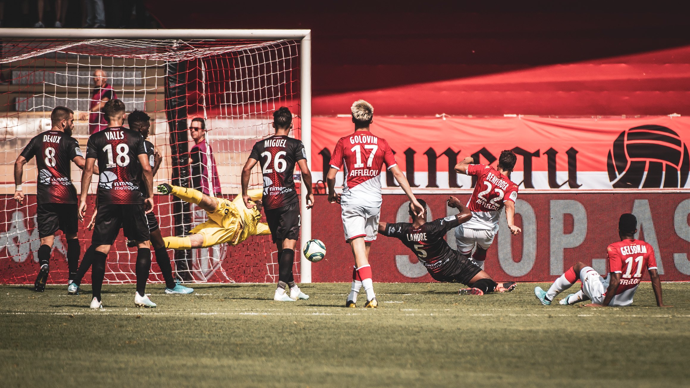 Mónaco de Guillermo Maripán dejó escapar el triunfo en la tercera fecha de la liga francesa