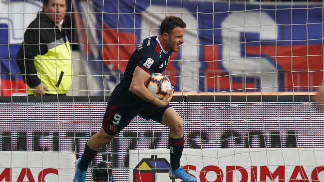Angelo Henríquez se desahogó y logró el empate de U. de Chile ante la UC
