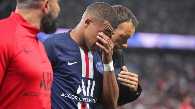 Mala suerte para PSG: Mbappé y Cavani se lesionaron y estarán un mes fuera de las canchas