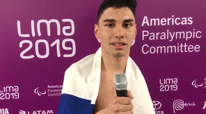 Vicente Almonacid y su oro en Lima: Estoy feliz por la marca y ser el campeón Parapanamericano