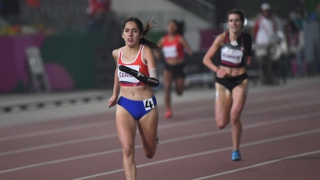 Amanda Cerna ganó medalla de plata en los 400 metros T47 de los Juegos Parapanamericanos