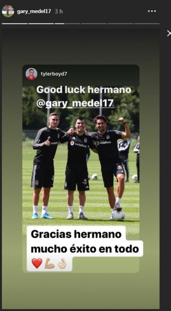 Compañeros de Gary Medel se despidieron en Instagram del “Pitbull”