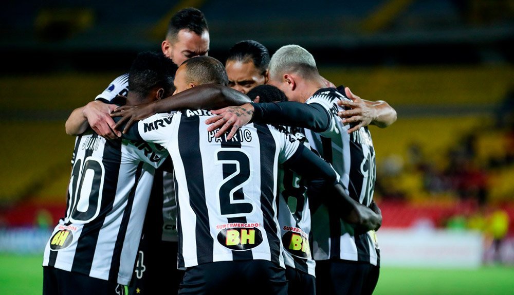 Atlético Mineiro se impuso ante La Equidad y pasó a semifinales en la Copa Sudamericana