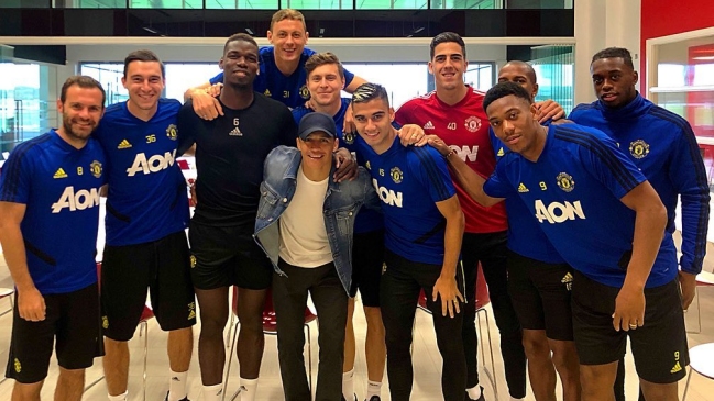 Alexis deseó suerte para el resto de la temporada a sus ex compañeros de Manchester United