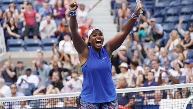 Taylor Towsend dio la sorpresa ante Simona Halep y avanzó en el US Open