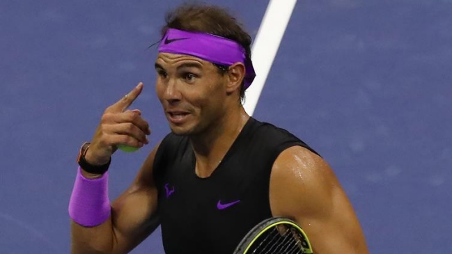 Rafael Nadal avanzó sin jugar a la tercera ronda del US Open por lesión de Thanasi Kokkinakis