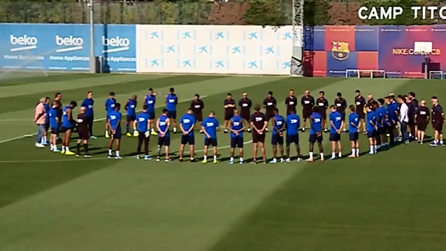 FC Barcelona realizó un minuto de silencio en honor a la hija de Luis Enrique