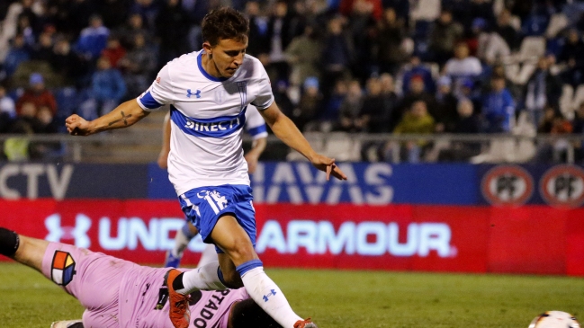 Diego Buonanotte regresará a la titularidad en duelo de la UC frente a Antofagasta