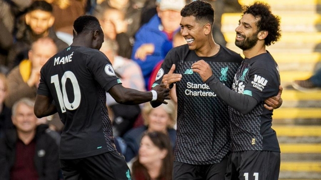Liverpool arrasó con Burnley y se sostuvo firme en el liderato de la liga inglesa