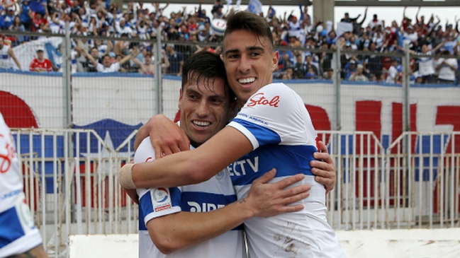 Diego Valencia despertó a la UC con el agónico gol del triunfo sobre Antofagasta