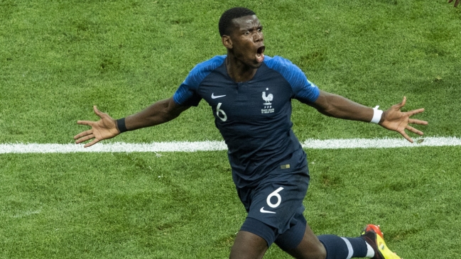 Pogba fue desconvocado de la selección francesa por lesión y en su lugar entró Mattéo Guendouzi