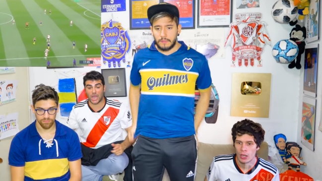 Los Displicentes sufrieron con el primer Superclásico del año entre River y Boca