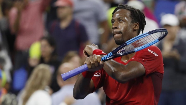 Gael Monfils venció a Pablo Andújar y se instaló en cuartos de final del US Open