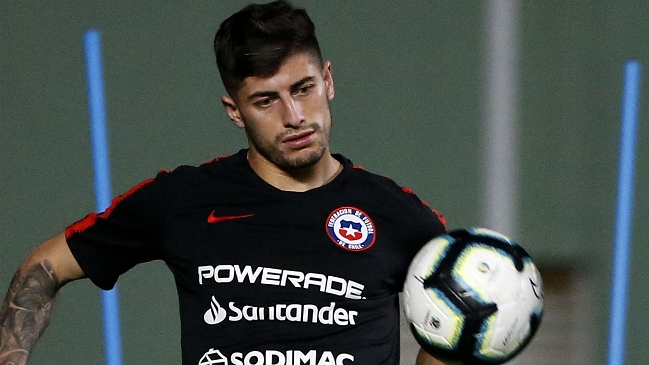 Reinaldo Rueda probó a Angelo Sagal como lateral izquierdo